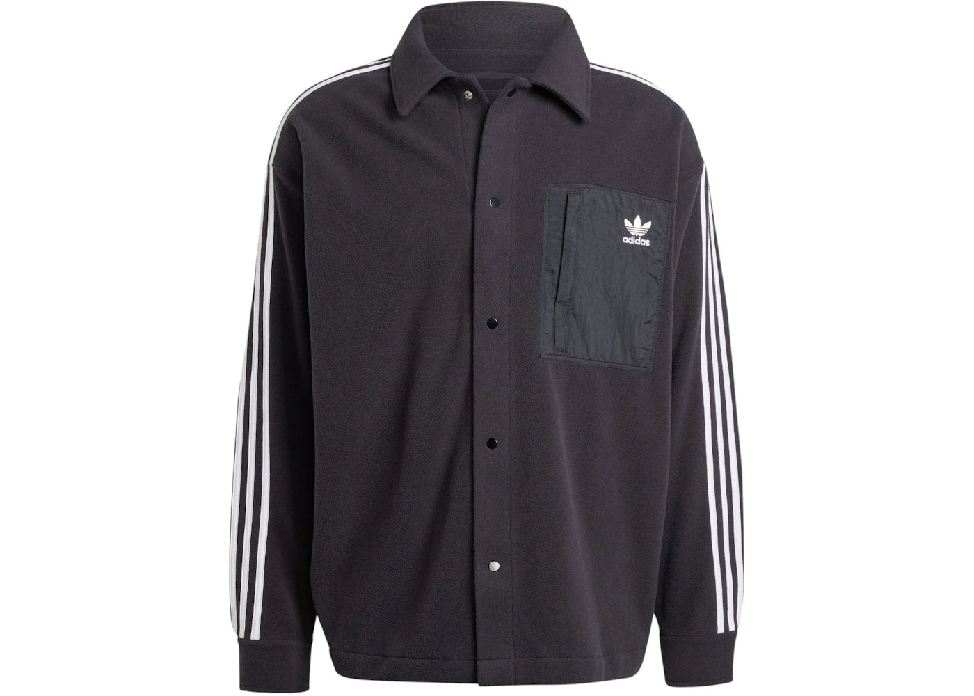 adidas Adicolor Polar Fleece Shirt Black
