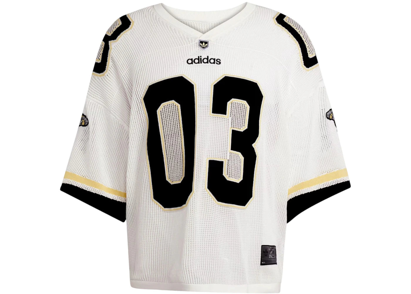adidas Adilenium Season 3 Knit Football Jersey White