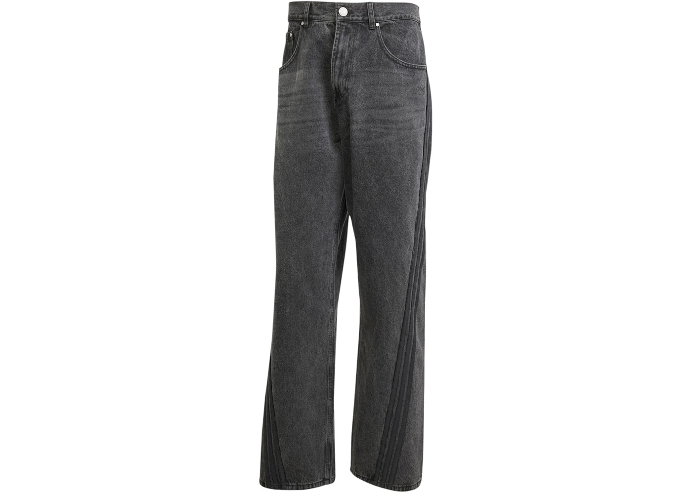 adidas Adilenium Season 3 Loose Fit Denim Joggers Black