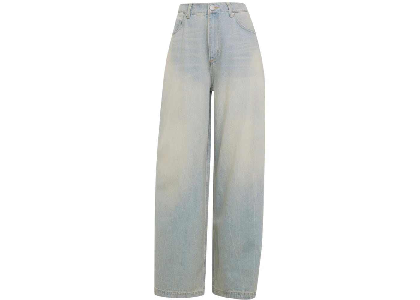 adidas Adilenium Season 3 Zip Washed Denim Pants Light Denim