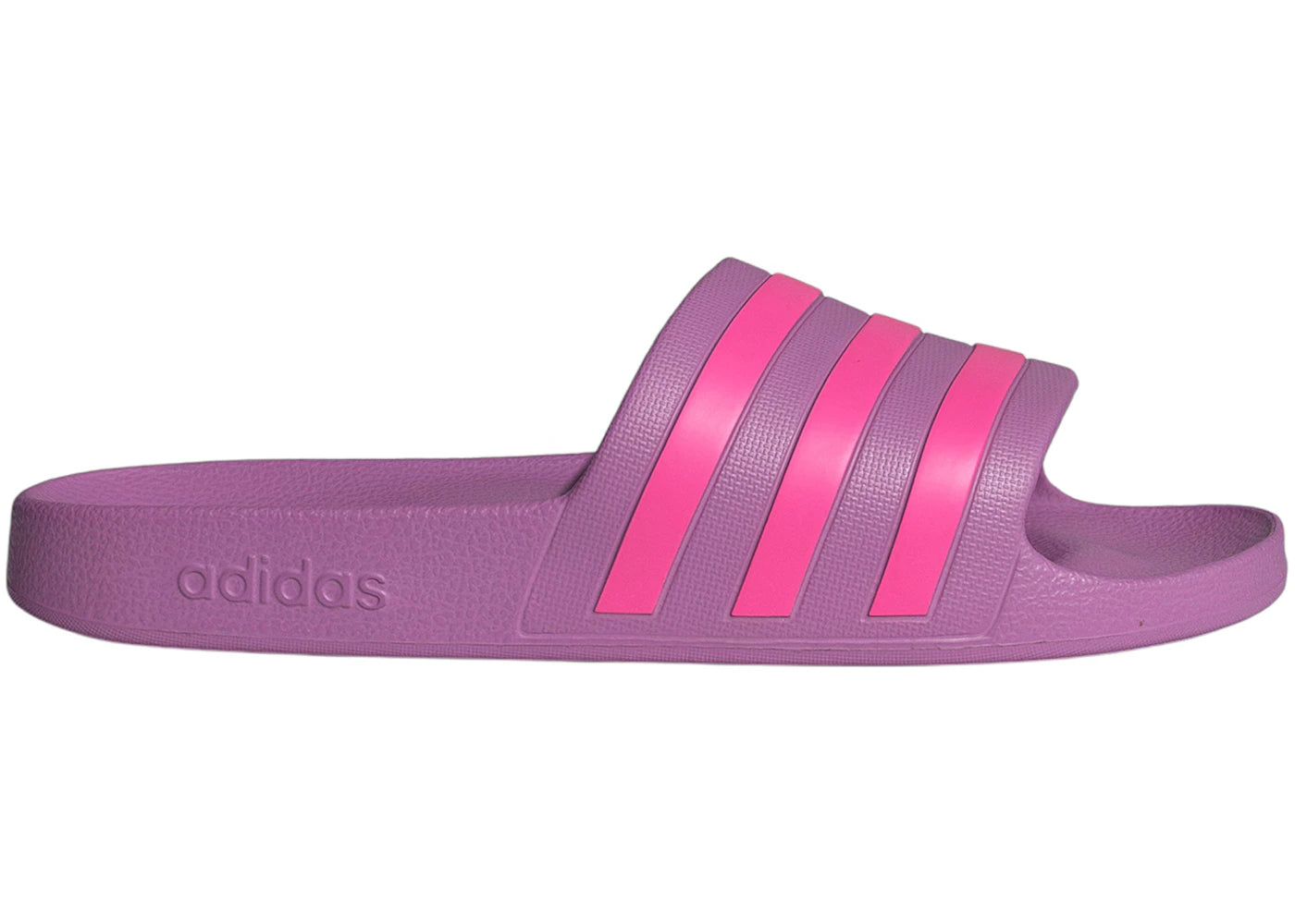 adidas Adilette Aqua Slides Preloved Purple Lucid Pink (Women's)