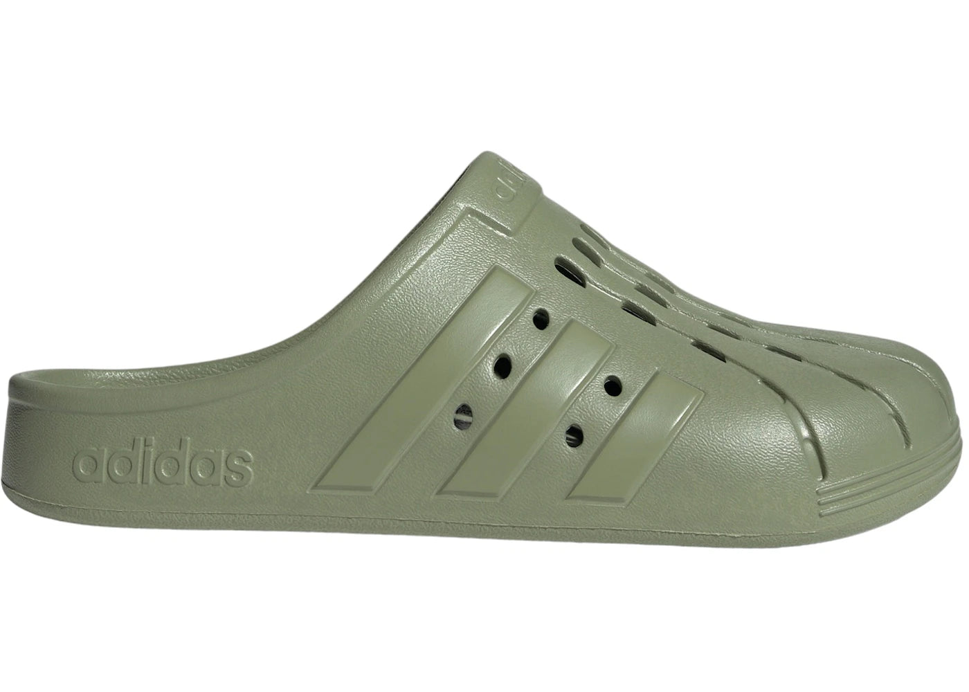 adidas Adilette Clogs Tent Green