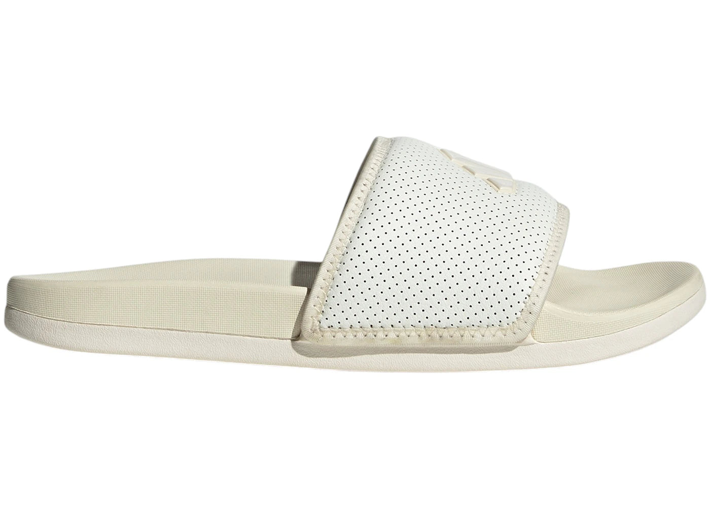 adidas Adilette Comfort Slides Off White Zero Metalic Wonder White (Women's)