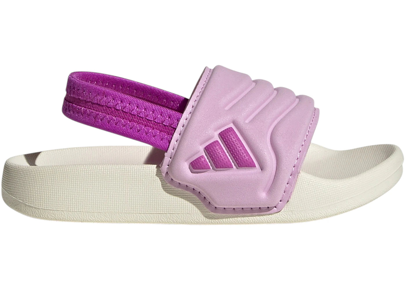 adidas Adilette Estrap 2.0 Slides Off White Purple Burst Lilac (TD)
