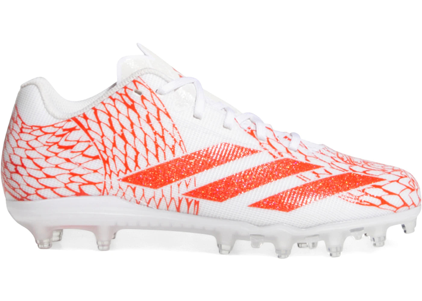 adidas Adizero Electric II White Collegiate Orange (GS)