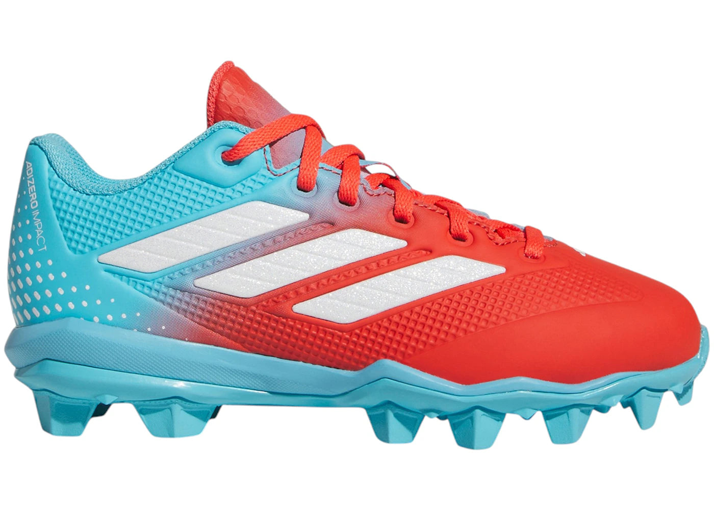 adidas Adizero Impact 2.0 Molded Candy Bright Cyan Cloud White Bright Red (GS)
