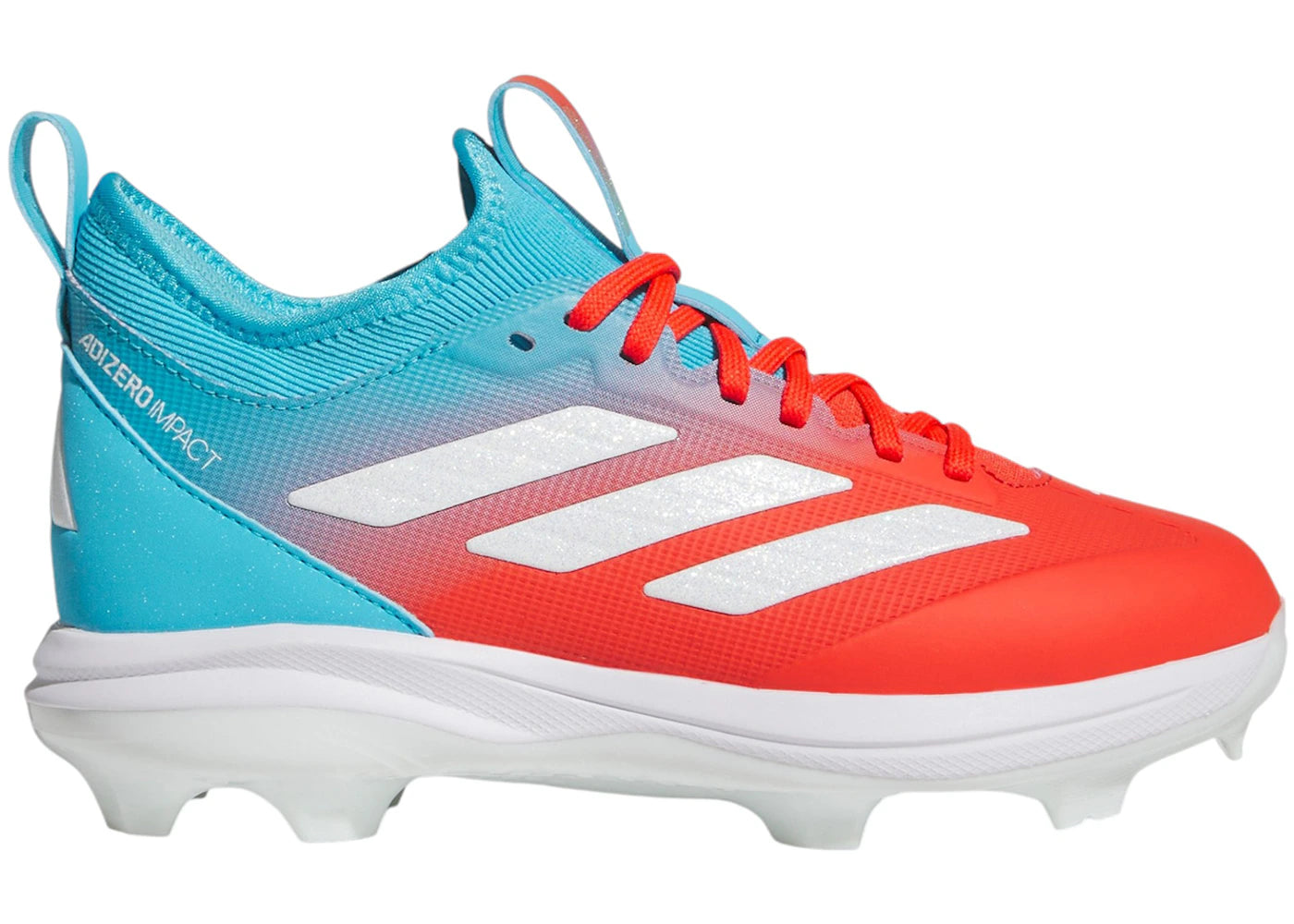adidas Adizero Impact Candy TPU Bright Cyan Cloud White Bright Red (GS)