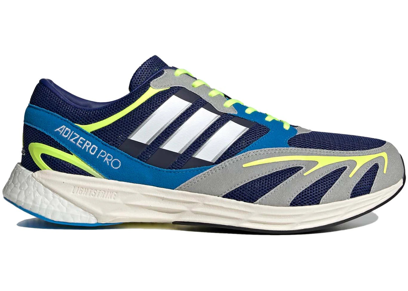 adidas Adizero Pro V1 DNA Victory Blue Solar Yellow