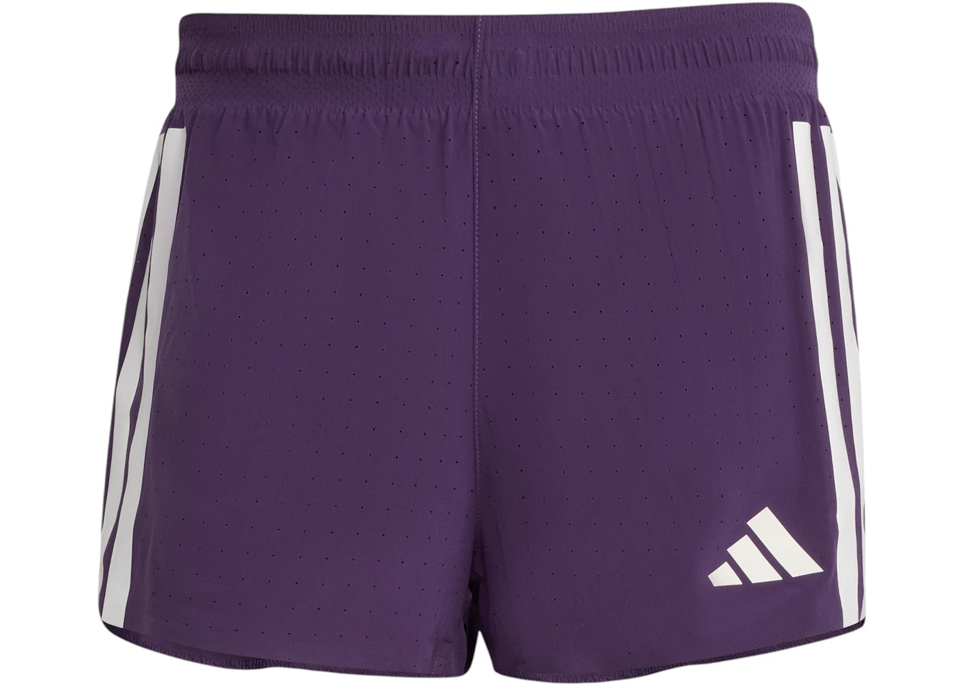 adidas Adizero Split Shorts Aurora Plum Lucid Lemon