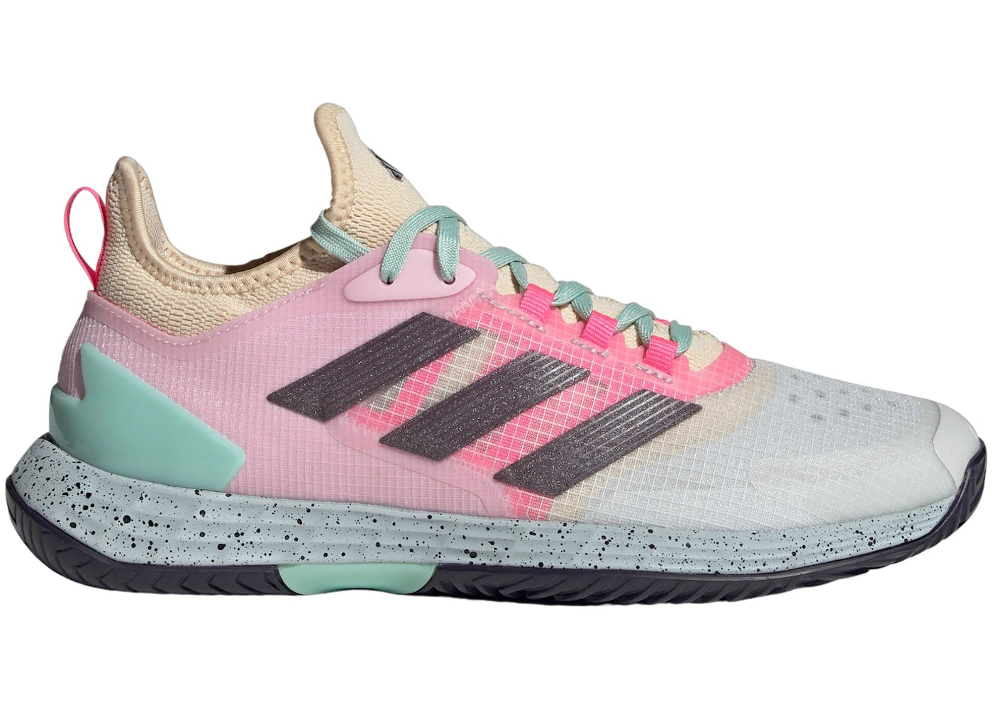 adidas Adizero Ubersonic 4.1 Crystal White Aurora Met. Semi Flash Aqua