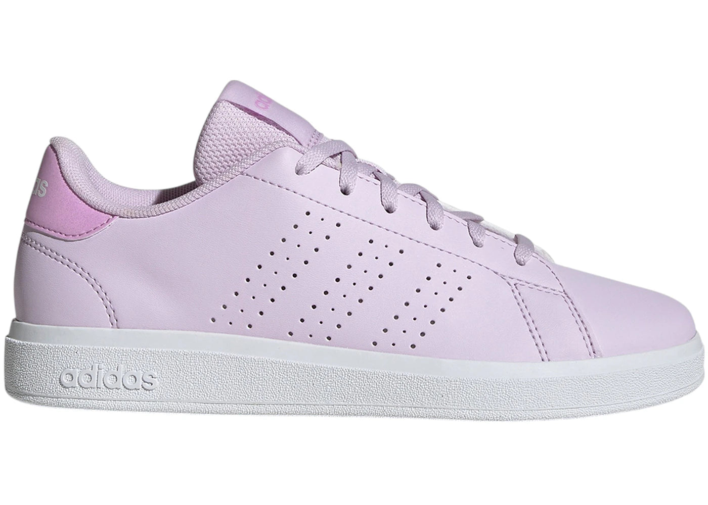 adidas Advantage Base 2.0 Ice Lavender Bliss Lilac Cloud White (GS)