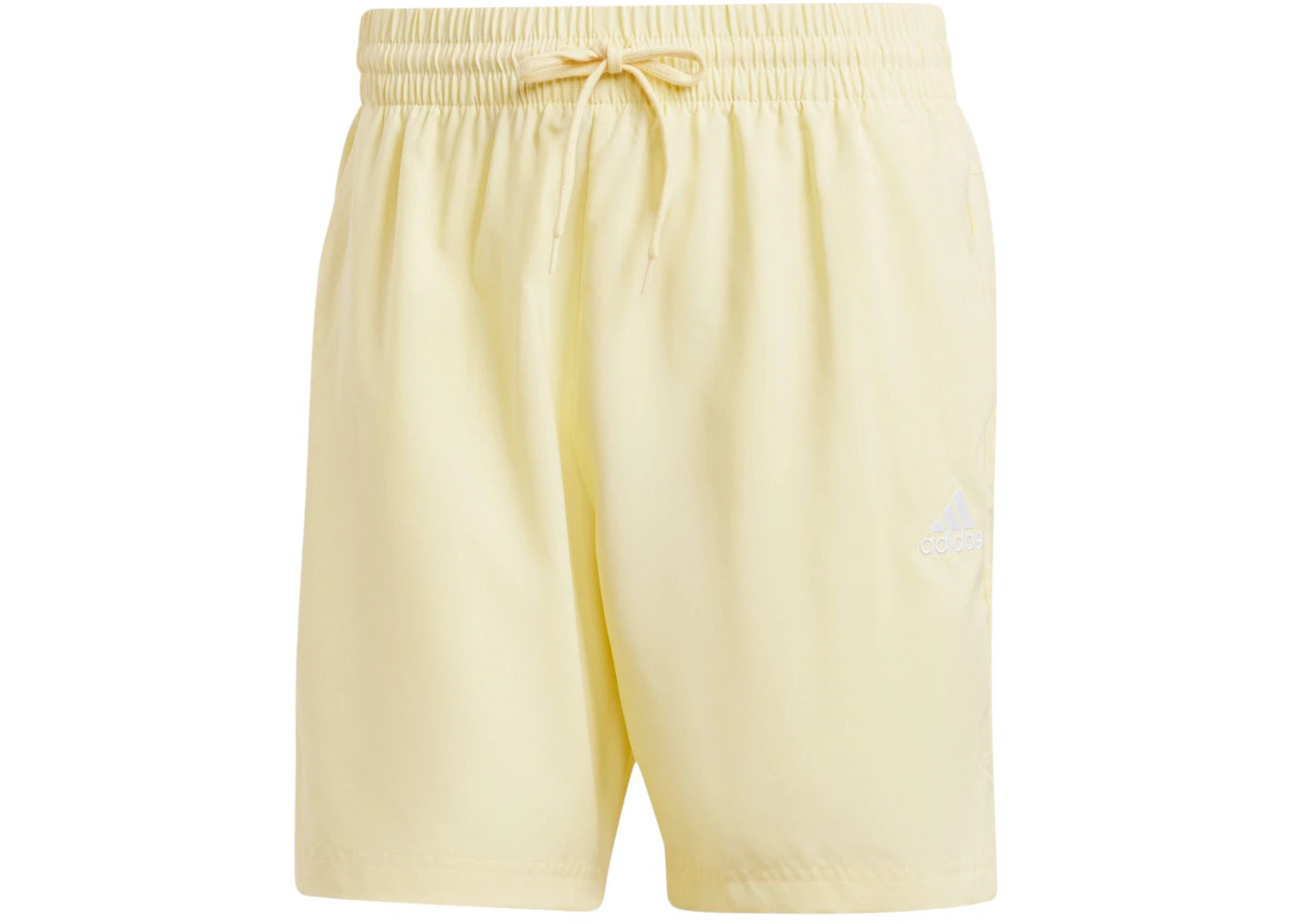 adidas Aeroready Essentials Chelsea Small Logo Shorts Almost Yellow