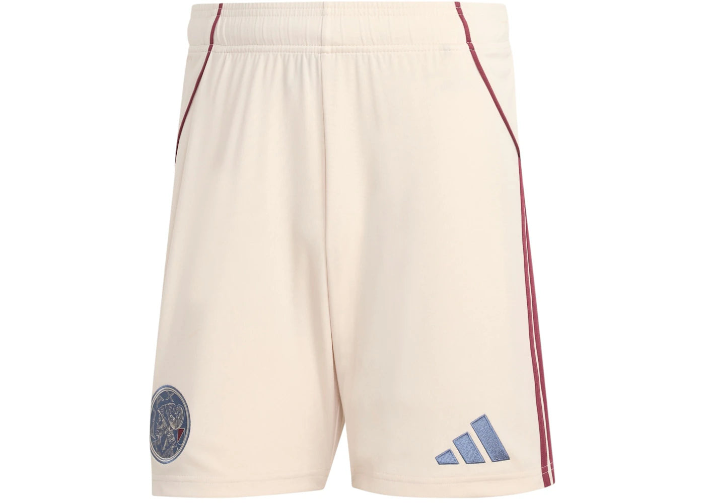 adidas Ajax Amsterdam 25/26 Third Shorts Halo Ivory
