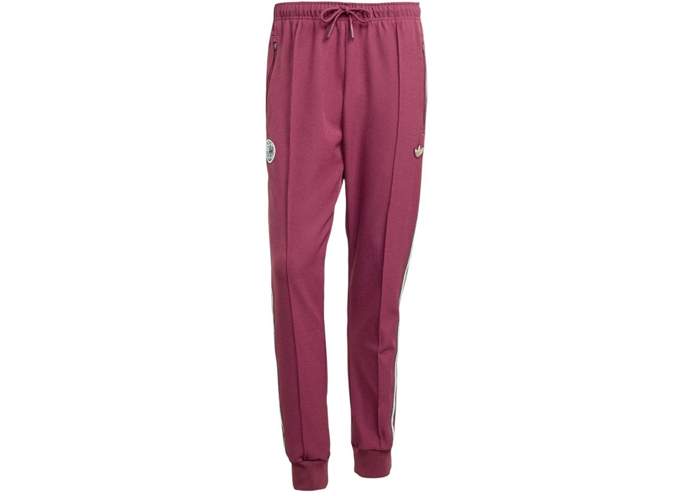 adidas Ajax Amsterdam Terrace Icons Track Pants Victory Crimson