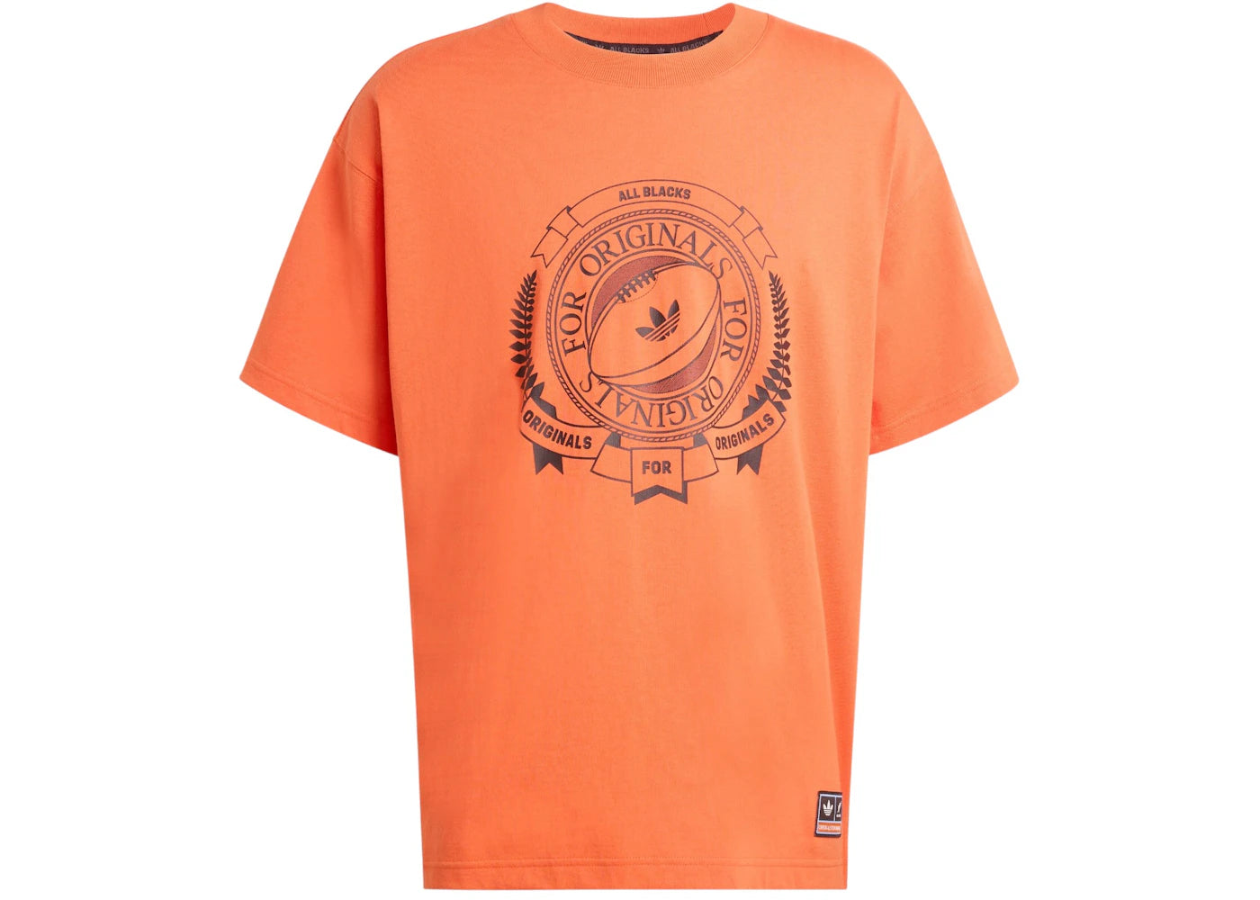 adidas & All Blacks Loose Graphic Tee Black Glory Amber