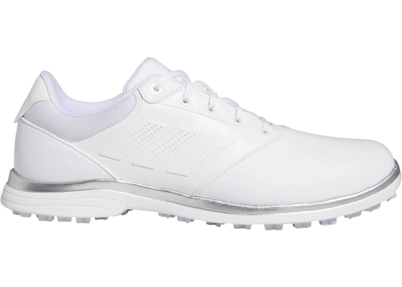 adidas Alphaflex 24 Spikeless Golf White Silver Metallic (Women's)