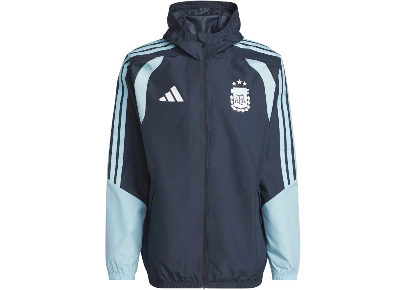 adidas Argentina 2026 Tiro All Weather Jacket Night Navy