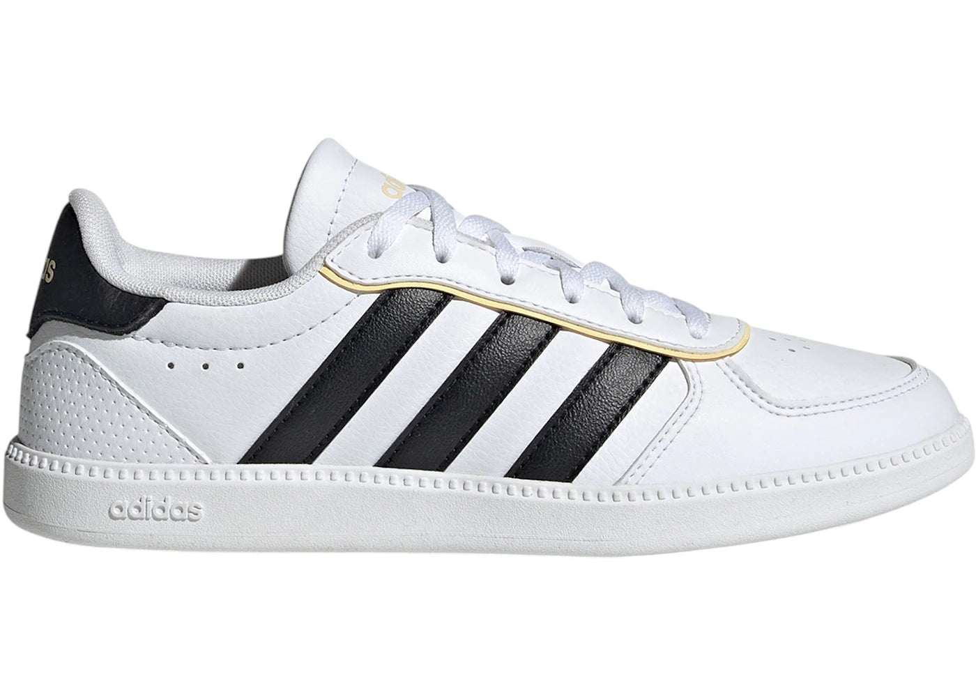 adidas Breaknet Sleek White Black Orange Tint (GS)