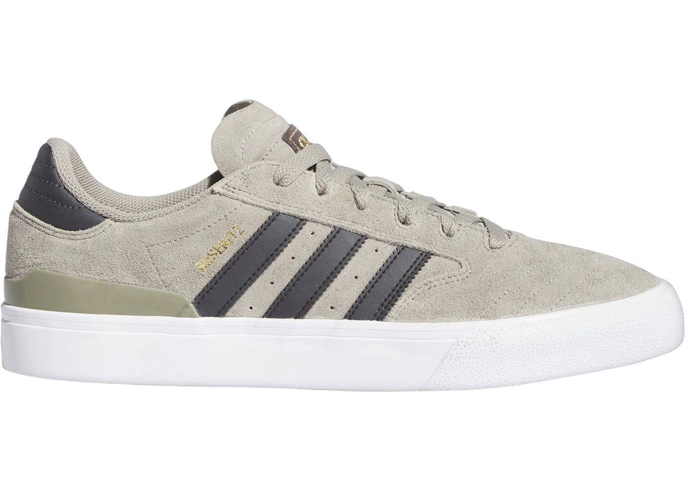 adidas Busenitz Vulc II Silver Pebble Carbon Gold Metallic