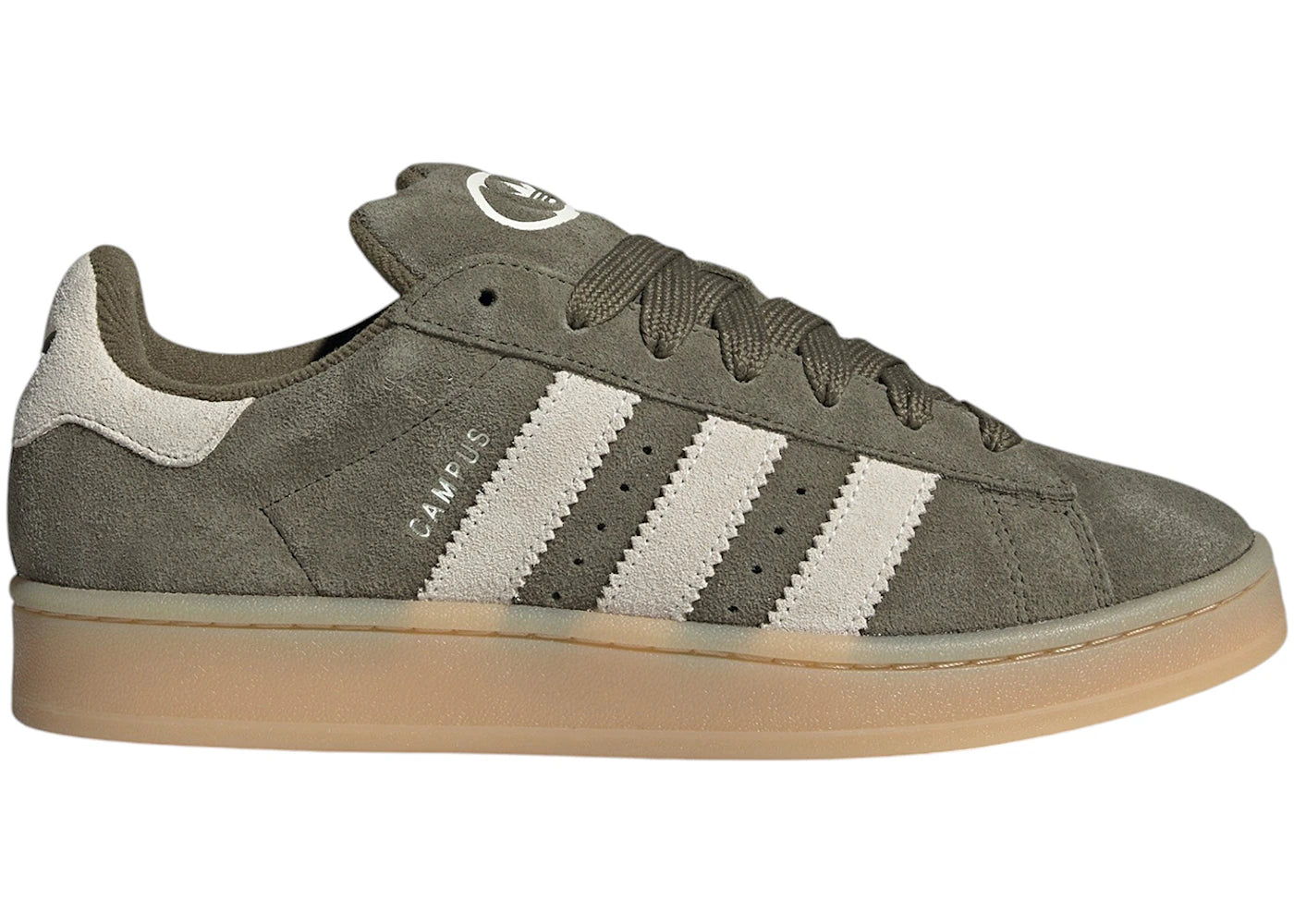 adidas Campus 00s Camp Medium Dark Khaki Off White Gum