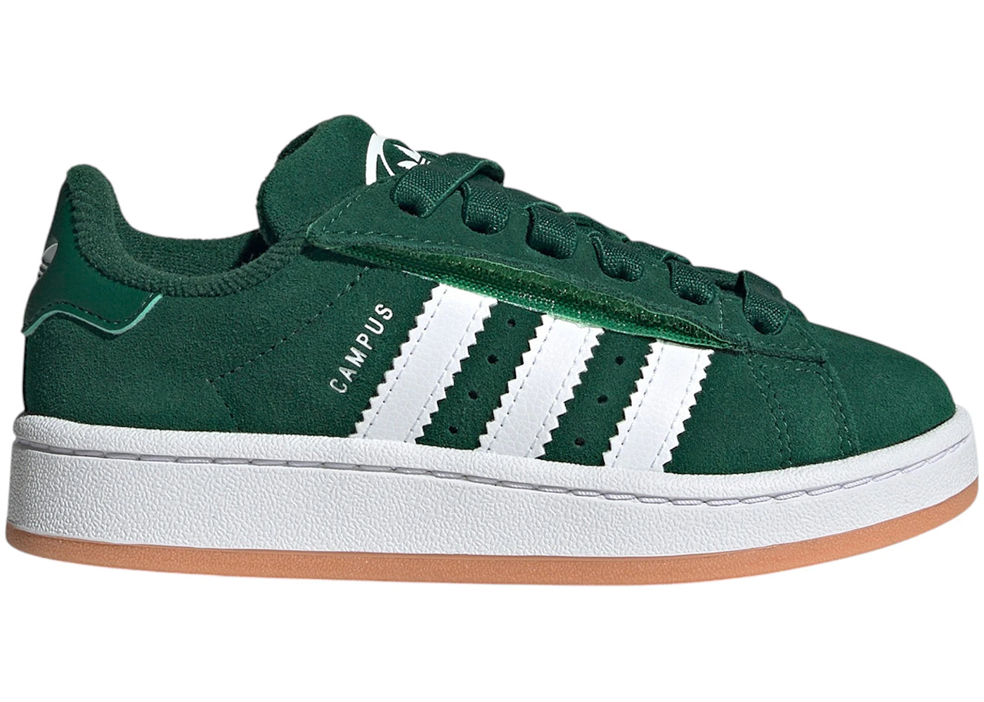 adidas Campus 00s Comfort Closure Camp Dark Green Cloud White Gum (PS)