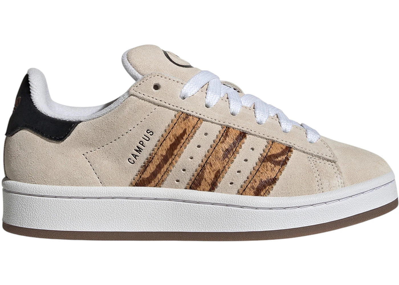 adidas Campus 00s Wonder White Leopard Stripes (Kids)