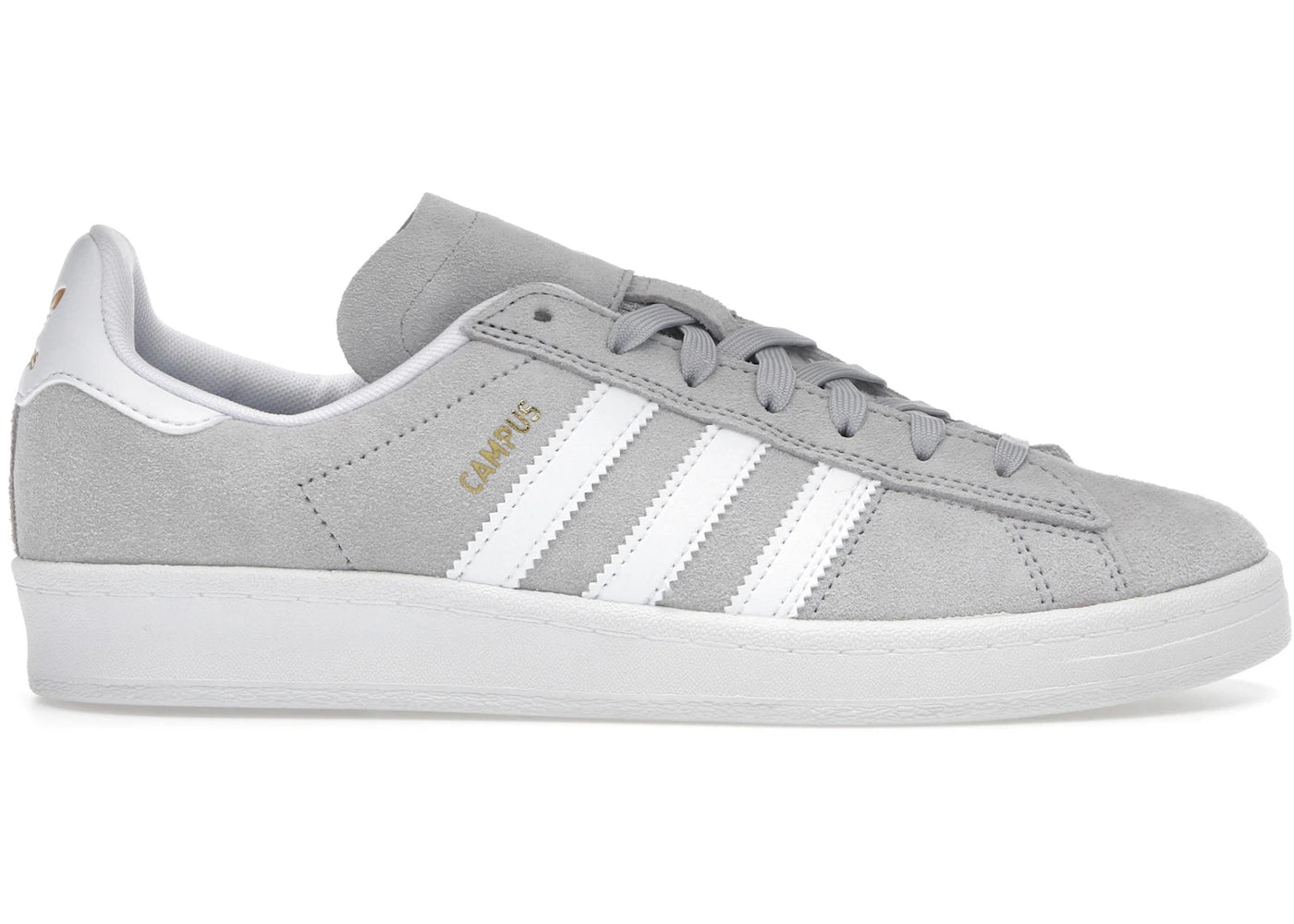 adidas Campus ADV Camp Grey Two Cloud White Gold Metallic