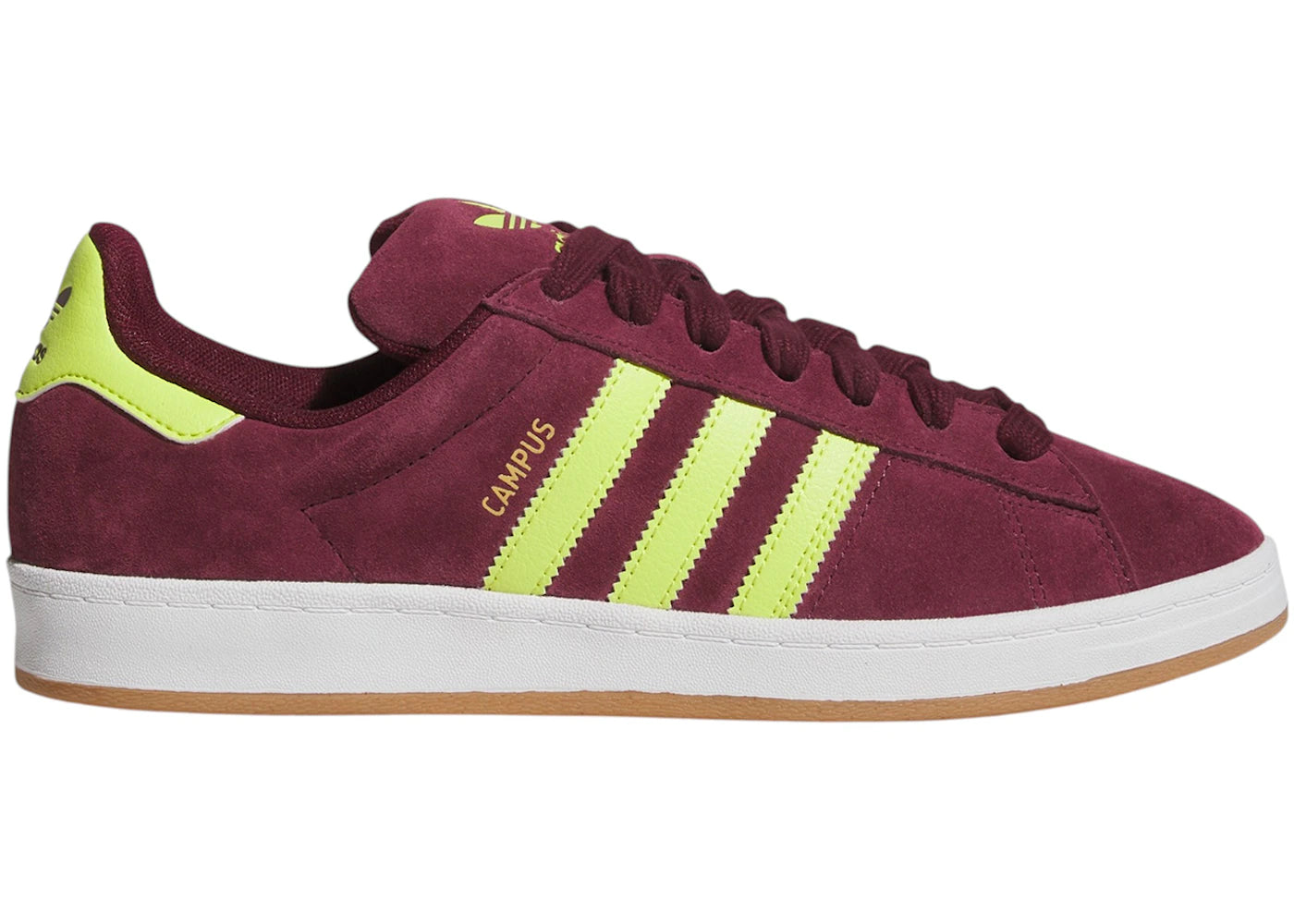 adidas Campus ADV Maroon Semi Solar Yellow