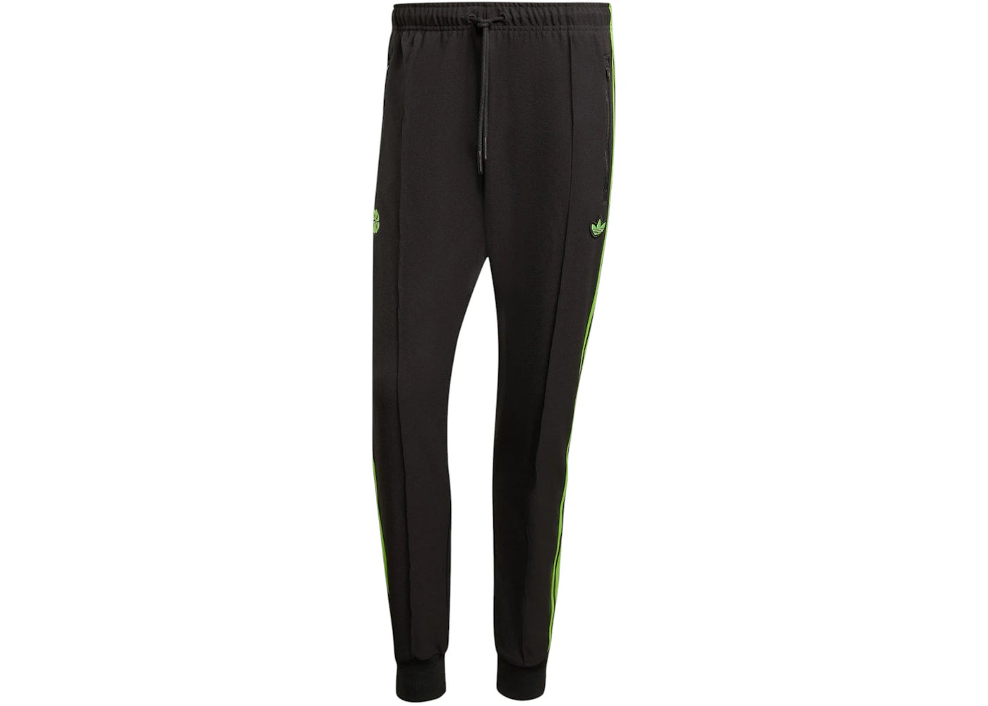 adidas Celtic FC Terrace Icons Track Pants Black