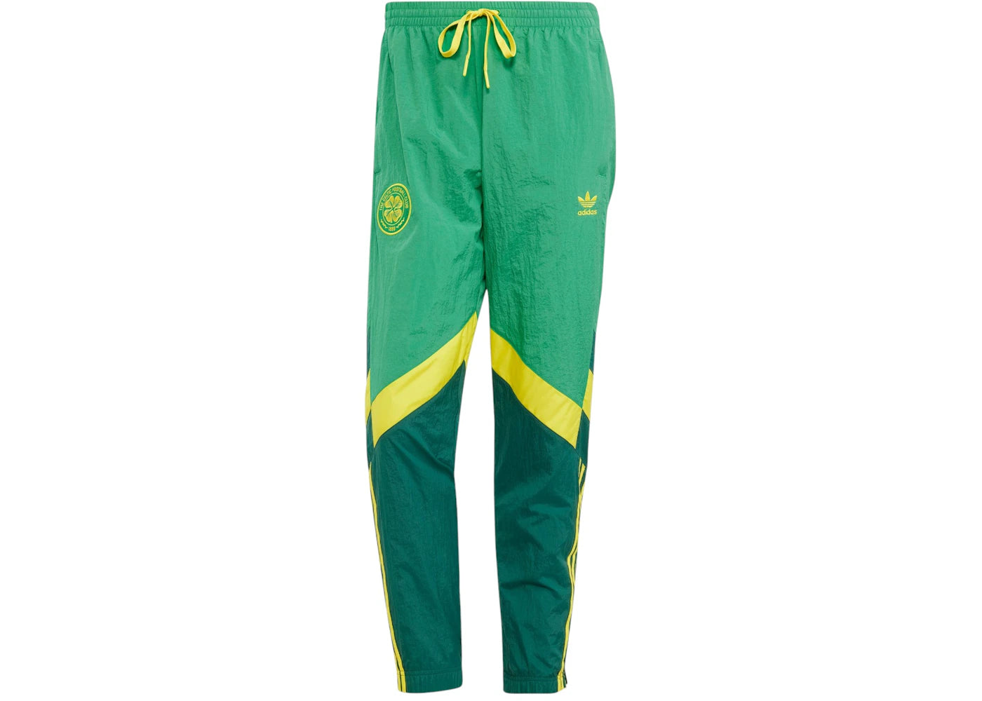 adidas Celtic FC Track Tracksuit Bottoms Team Green/Team Dark Green
