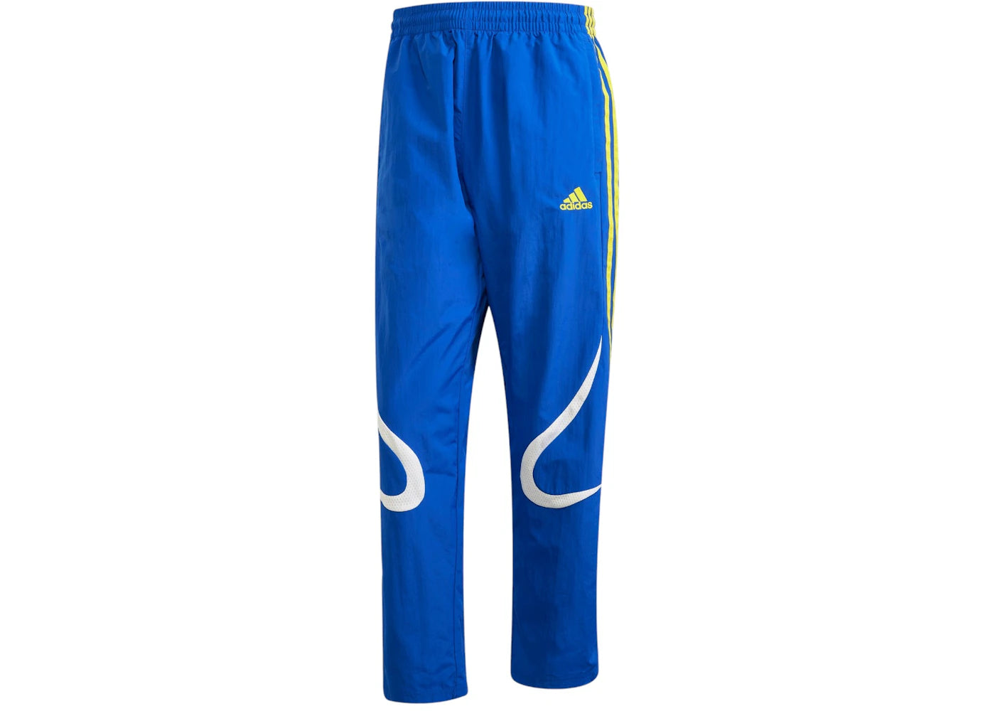 adidas Climacool Track Tracksuit Pant Royal Blue White Yellow