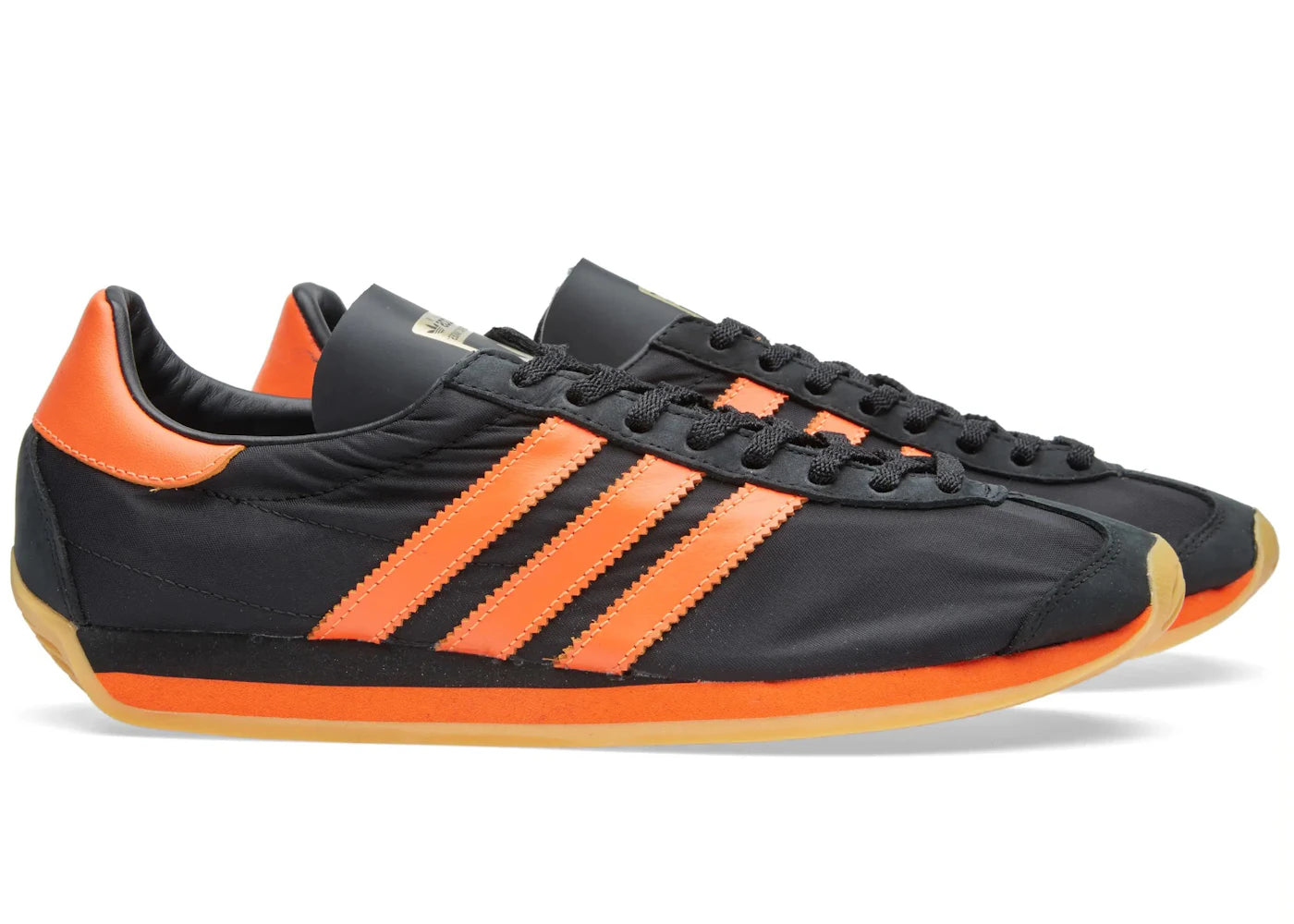 adidas Country OG Core Black Solar Orange