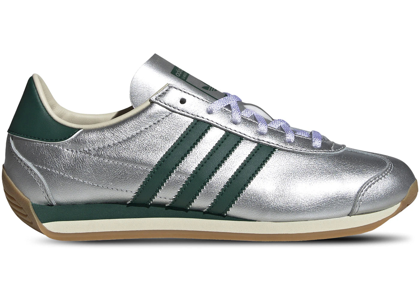 adidas Country OG Silver Metallic Collegiate Green (Women's)