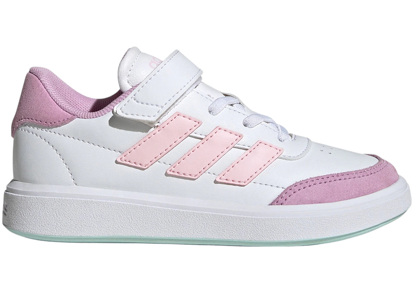 adidas Courtblock Cloud White Clear Pink Bliss Lilac (PS)