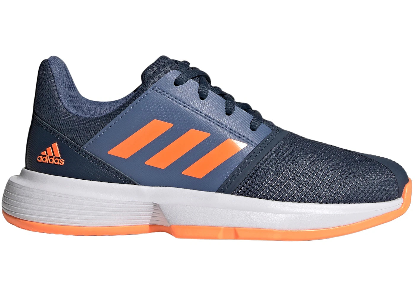 adidas Courtjam Crew Navy S21 Screaming Orange S21 Crew Blue S21 (GS)