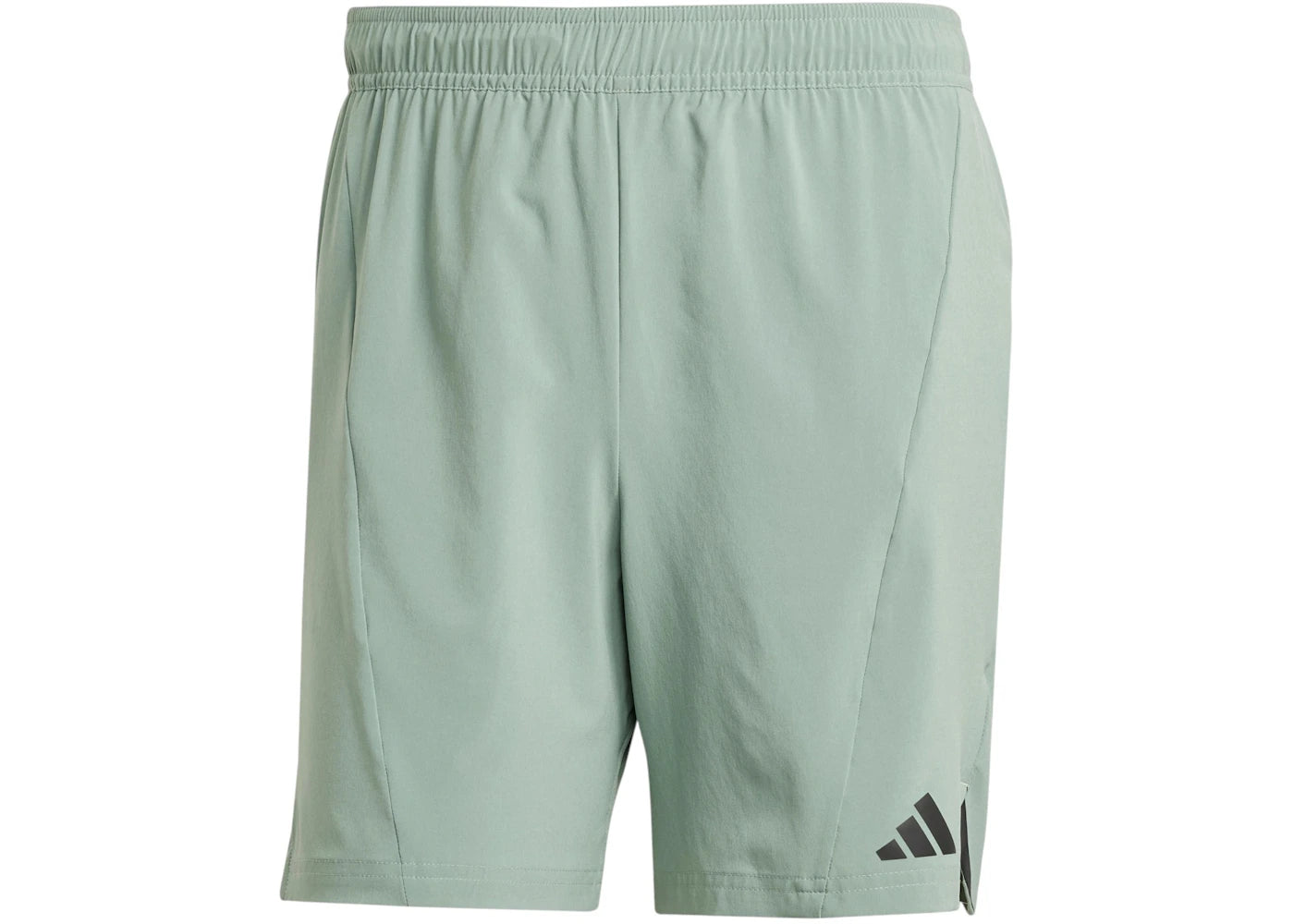 adidas Designed For Workout Shorts Silver Green