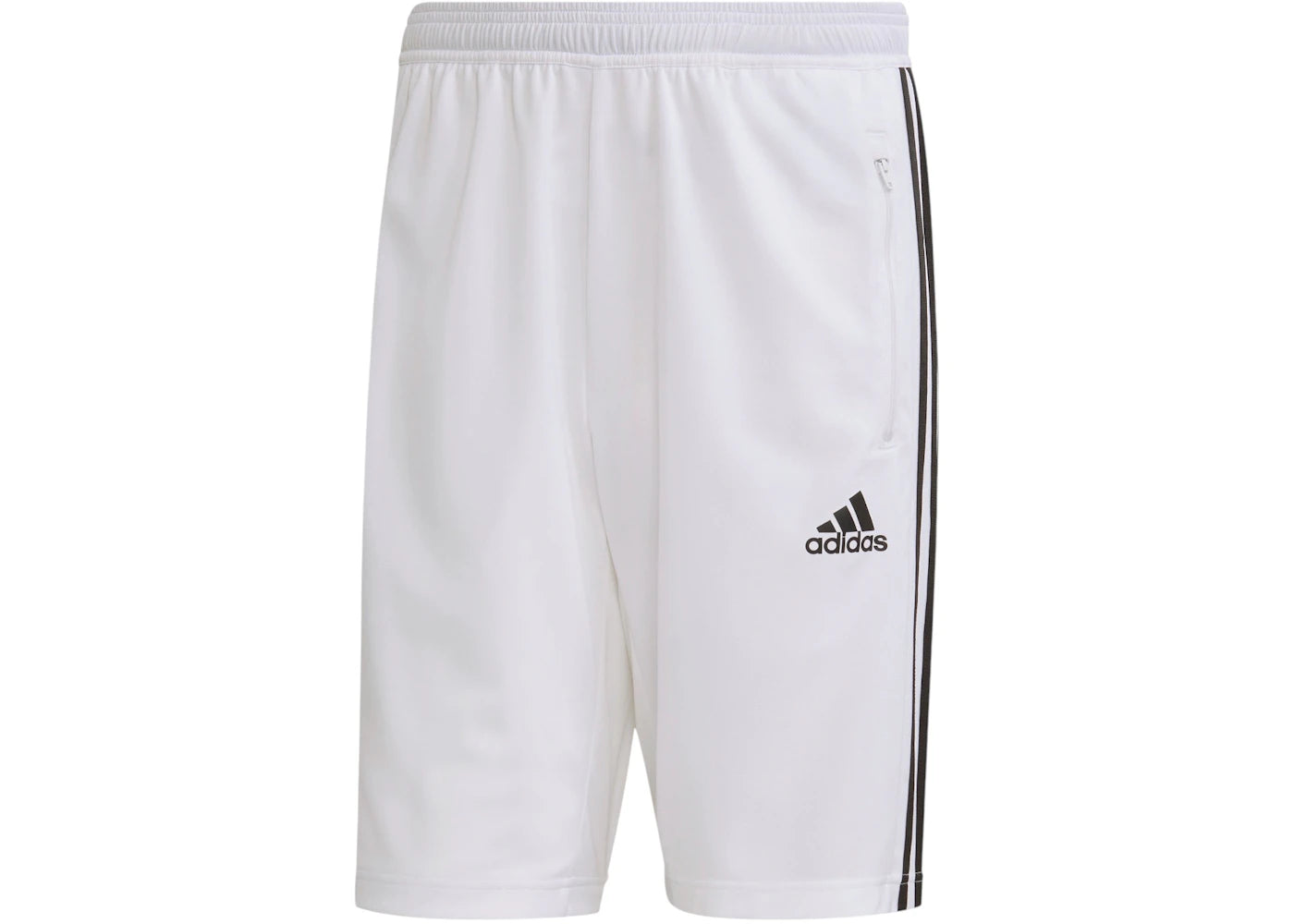 adidas Designed Move 3-Stripes Shorts White Black