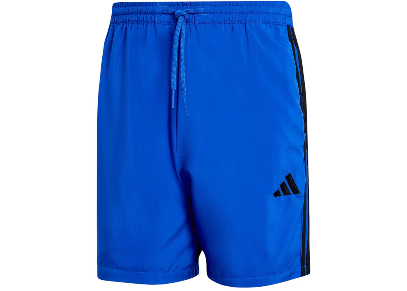 adidas Essential 3-Stripes Chelsea Shorts Royal Blue Black