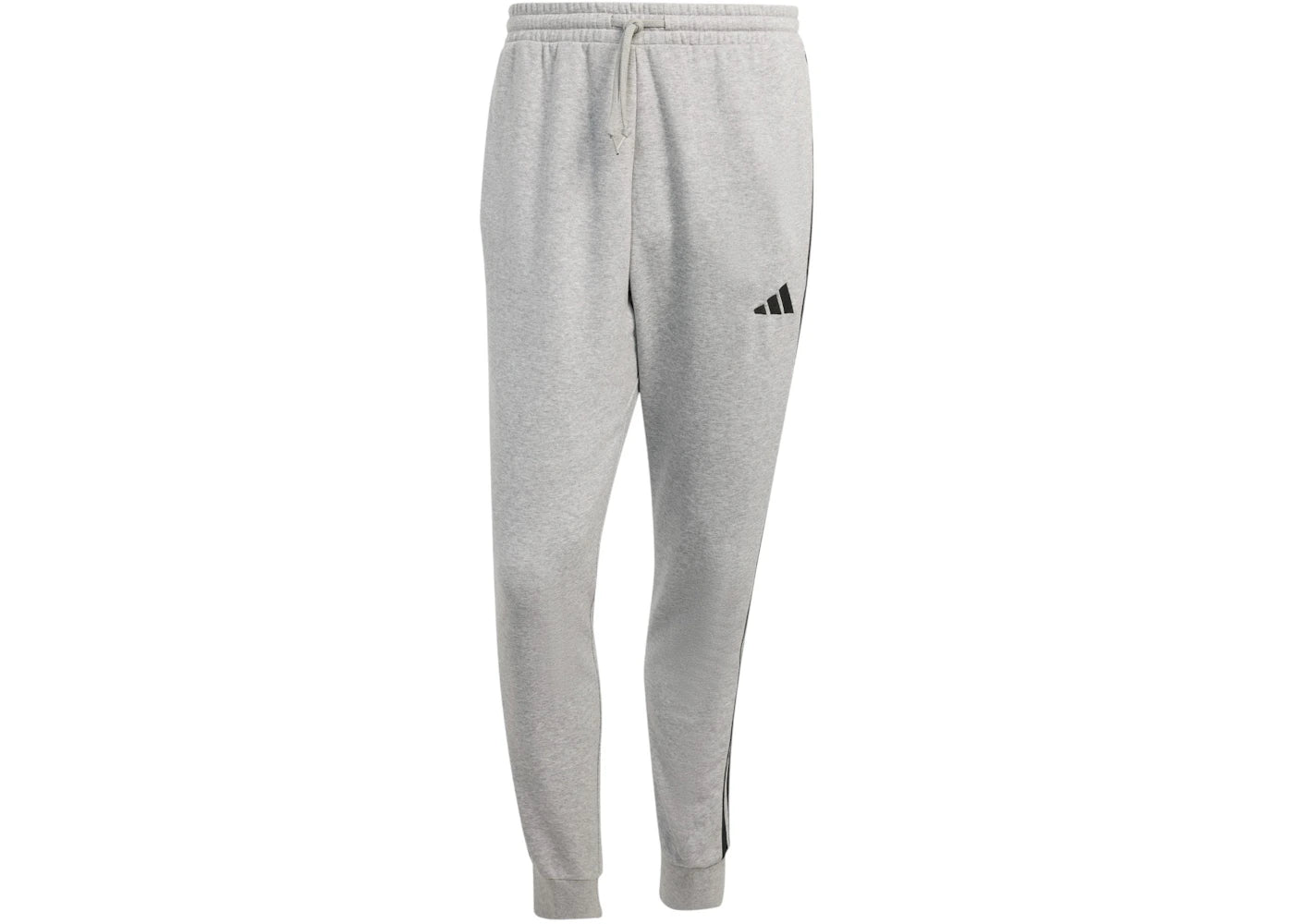 adidas Essential 3-Stripes French Terry Pant Medium Grey Heather/Black