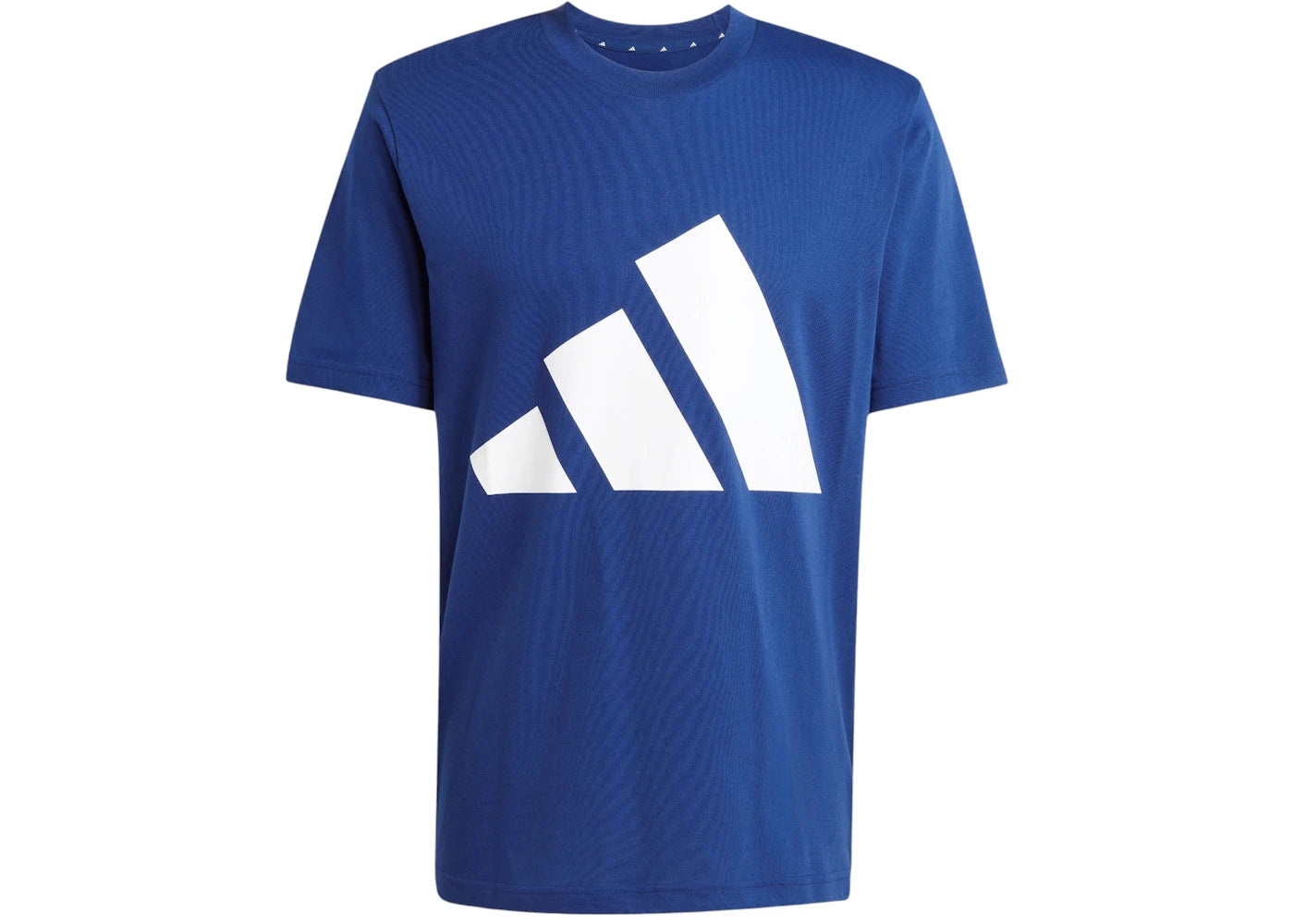 adidas Essentials Big Logo Tee Dark Blue/White