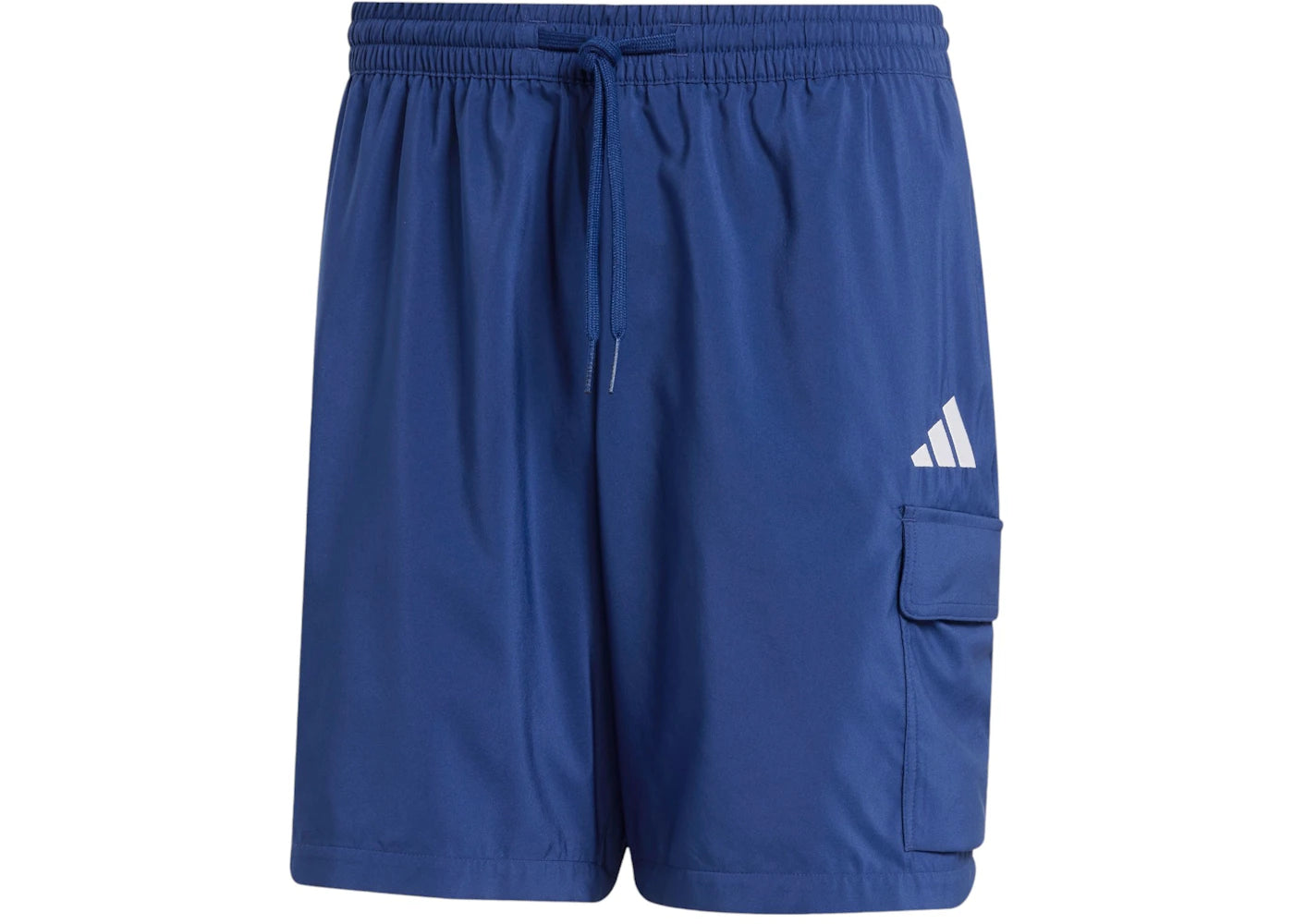 adidas Essentials Small Logo Cargo Chelsea Shorts Dark Blue/White