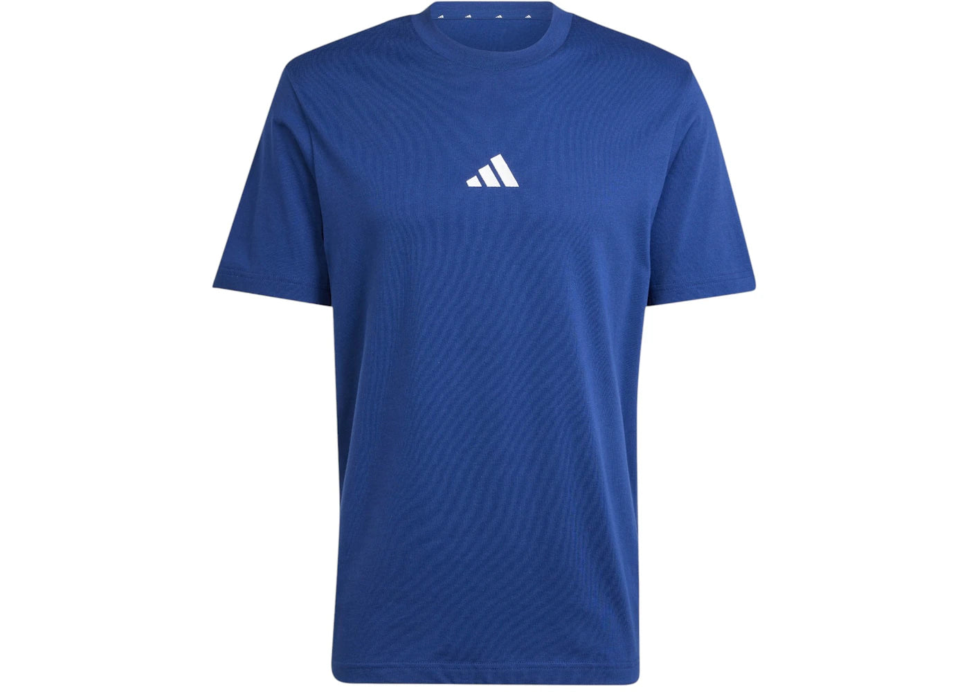 adidas Essentials Small Logo Single Jersey T-Shirt Dark Blue/White