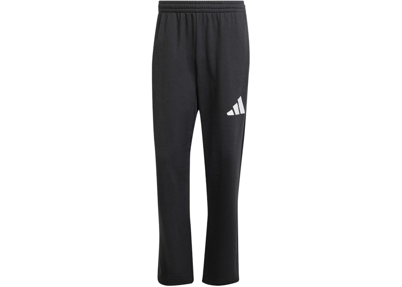 adidas Essentials Wide Leg 3 Bar Logo Pant Black/White