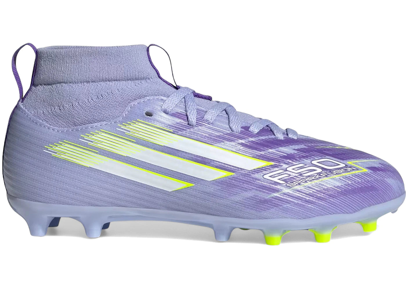 adidas F50 League Mid-Cut FG/AG Sparkfusion Radiant Blaze Pack (Kids)
