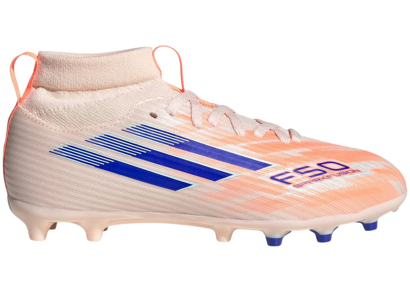 adidas F50 Sparkfusion League Mid-Cut FG/AG Coral Blaze Pack (Kids)