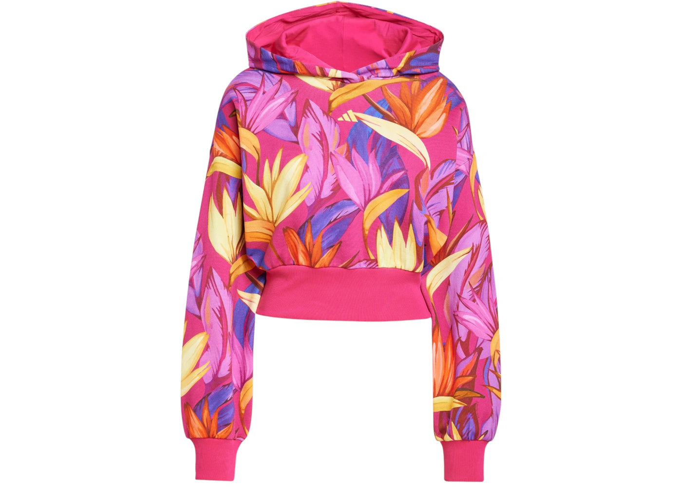 adidas Farm Hoodie Bold Pink/Spring Yellow/Lucid Fuchsia