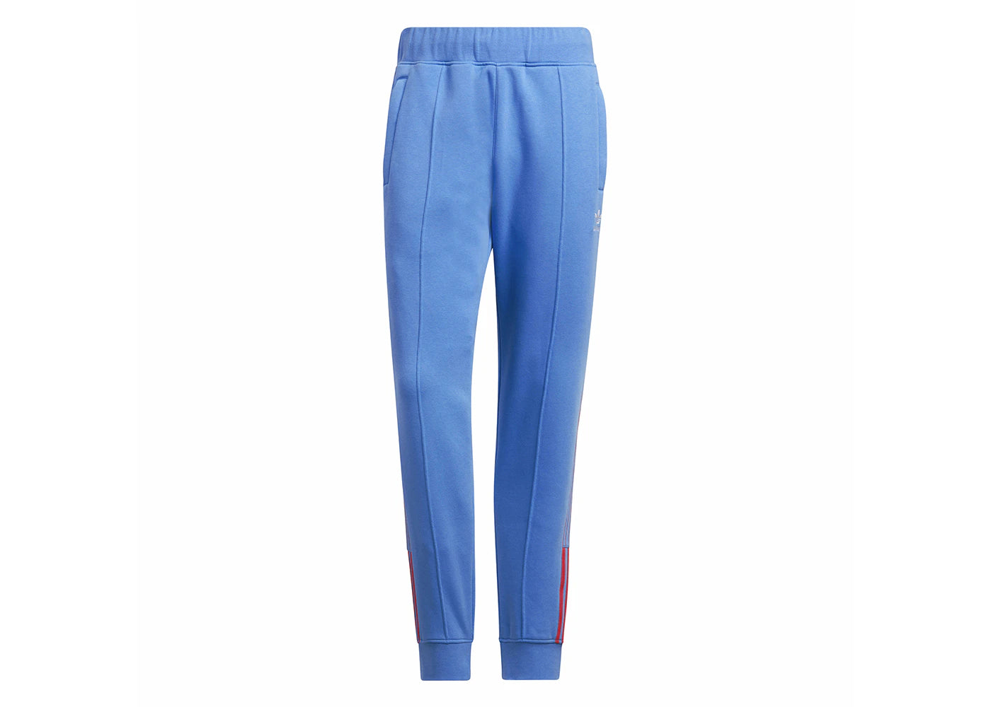 adidas Fleece SST Track Pants Pulse Blue/Vivid Red