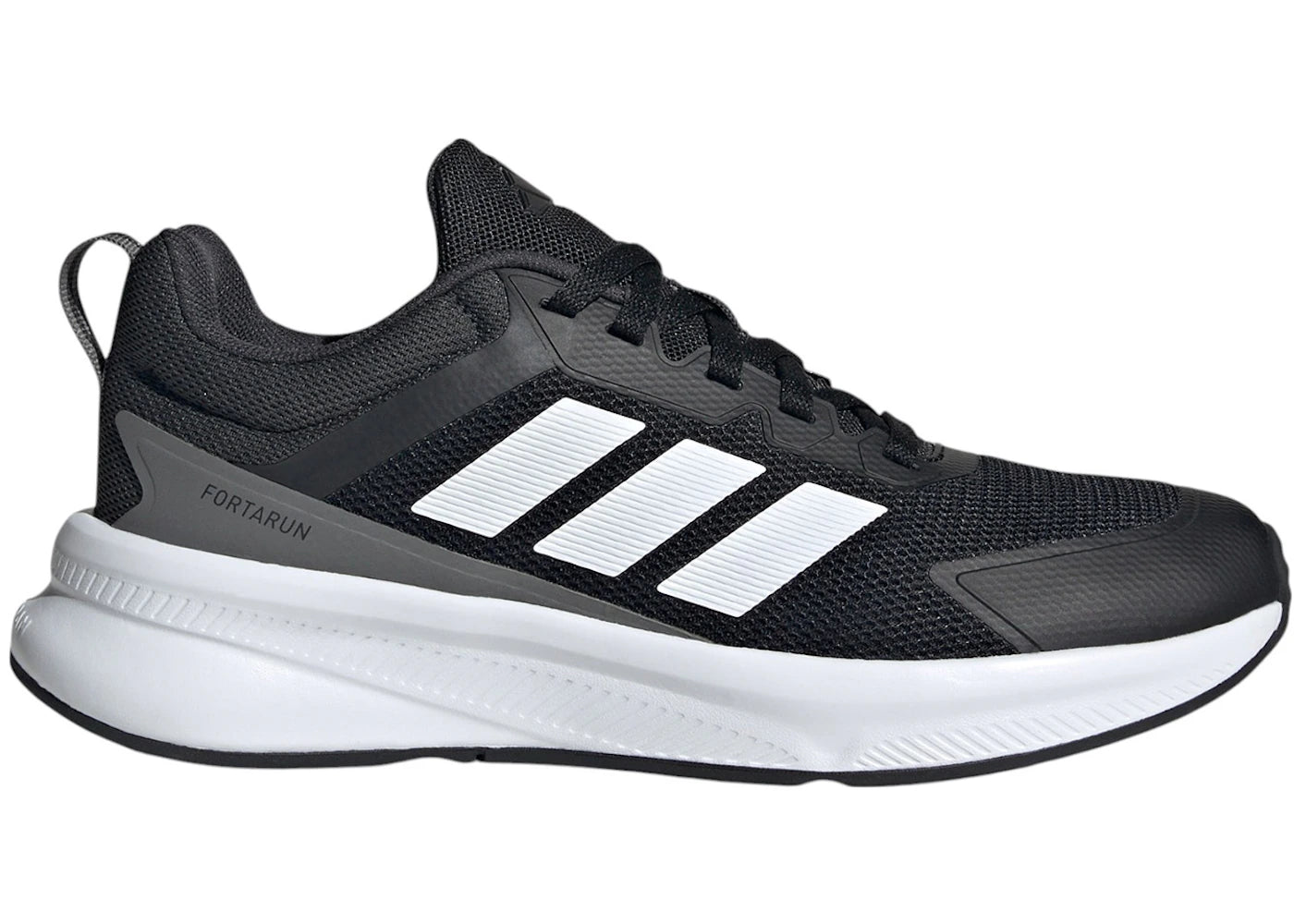 adidas Fortarun 4.0 Core Black Cloud White Carbon (GS)