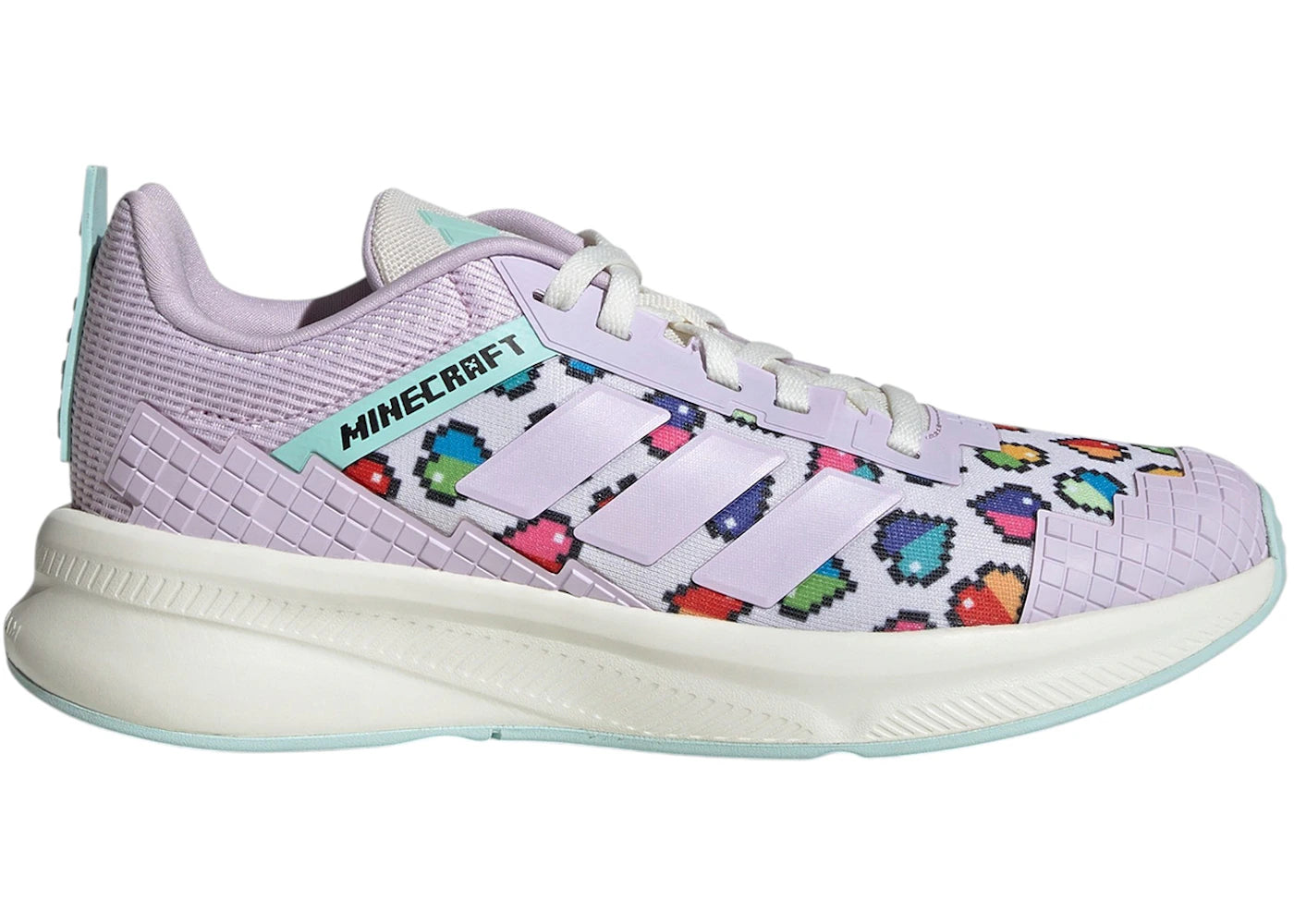 adidas Fortarun 4.0 Minecraft Ice Lavender Aqua (GS)