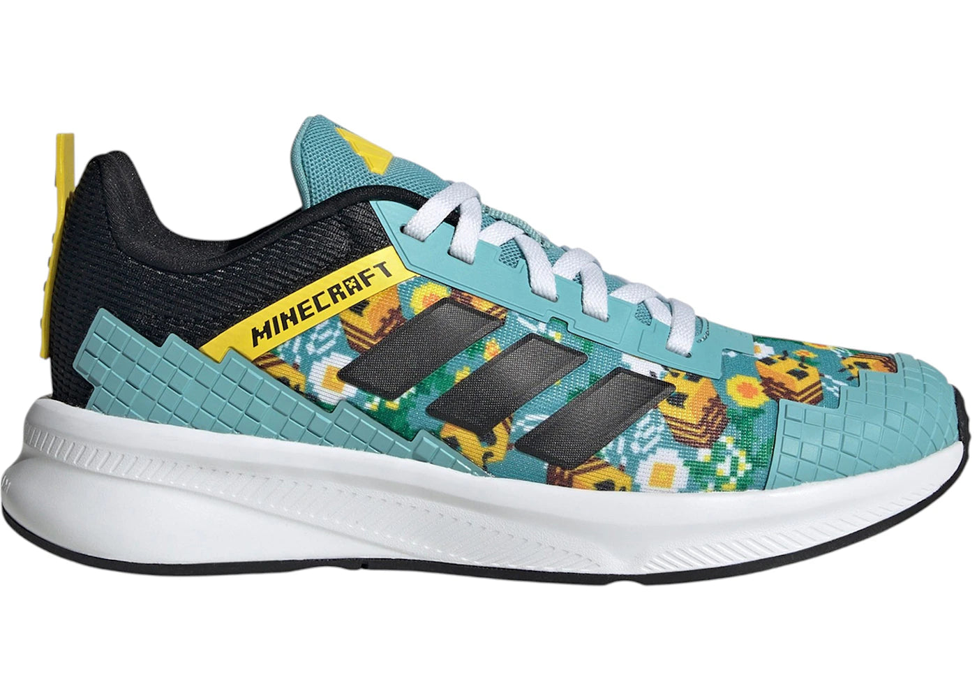 adidas Fortarun 4.0 Minecraft Mint Ton Yellow (GS)